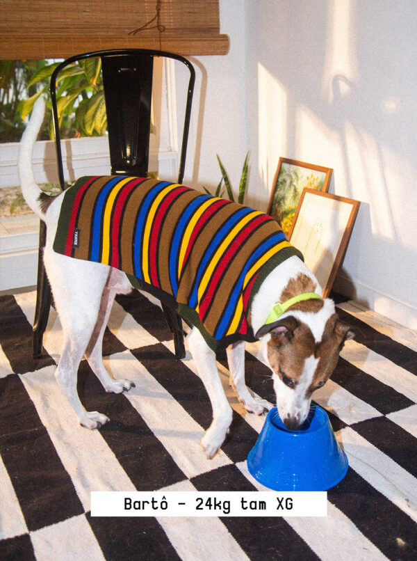 Tricô Pet Listra Canela - Imagem 4